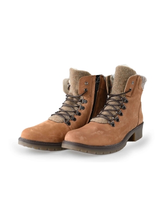 Feyn Schnürstiefel Braun 229691