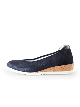 Feyn Keilschuhe Blau 229926