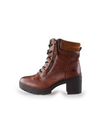 Mustang Schnürstiefel Braun 222415