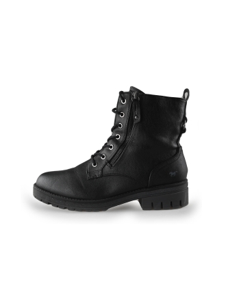 Mustang Schnürstiefel Schwarz 222871