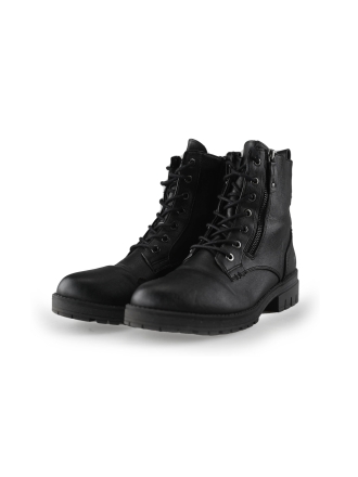 Mustang Schnürstiefel Schwarz 222871