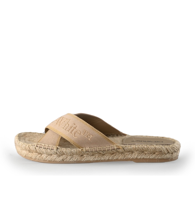 Off- White Flip-Flops