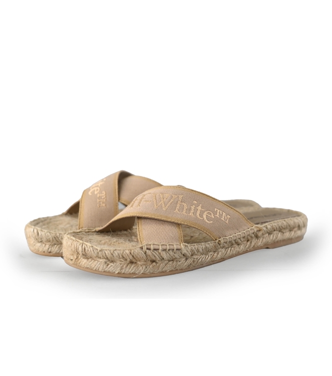 Off- White Flip-Flops