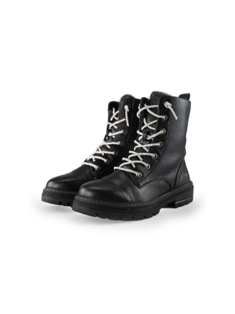 Mustang Schnürstiefel Schwarz 227555
