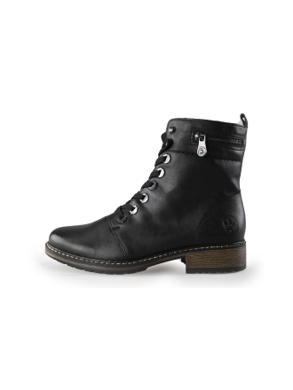 Rieker Schnürstiefel Schwarz 229443