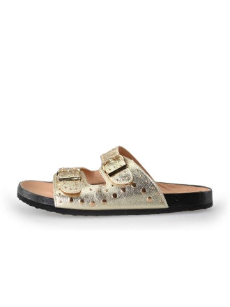 Ann Rocks Flip-Flops Gold 230016