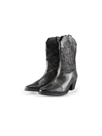 Lazamani Cowboystiefel Schwarz 230030