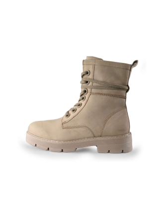 Marco Tozzi Schnürstiefel Beige 230065