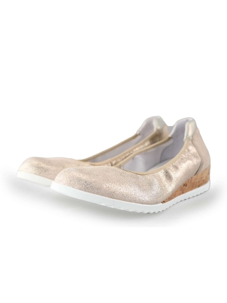 Feyn Keilschuhe Gold 230110