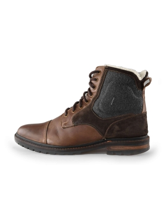 Mustang Schnürstiefel Braun 230162