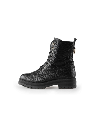 Omoda Schnürstiefel Schwarz 230457