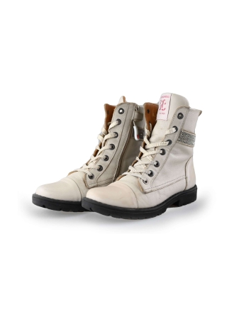 Jochie Schnürstiefel Beige 230748