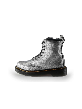 Dr. Martens Schnürstiefel Silber 230827