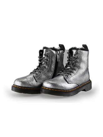Dr. Martens Schnürstiefel Silber 230827