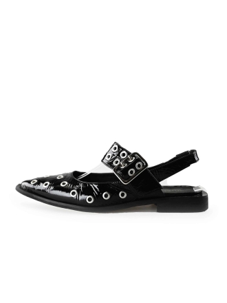 Notre-V Slingbacks Schwarz 231119