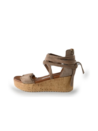 Omoda Keilschuhe Braun 231713