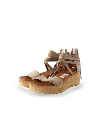 Omoda Keilschuhe Braun 231713