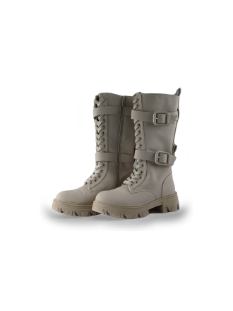 Claudia Ghizzani Schnürstiefel Beige 231958