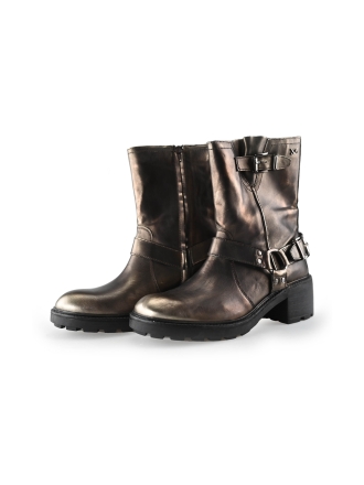 Lazamani Bikerstiefel Braun 232011