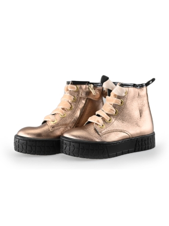 Pinochhio Schnürstiefel Rosa 232032