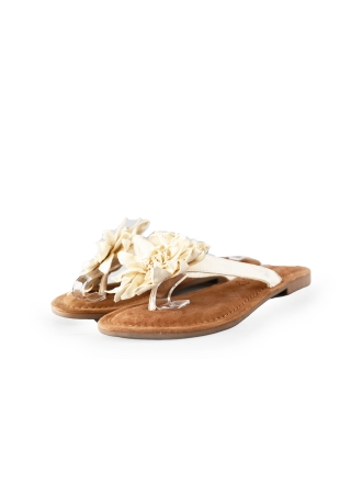 Lazamani Flip-Flops Beige 232098