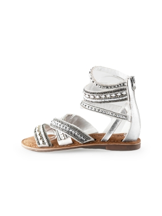 Lazamani Sandalen Weiß 232114