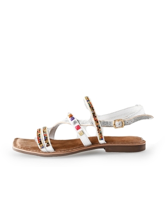Lazamani Sandalen Weiß 232119