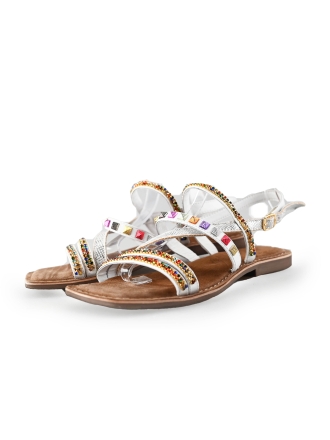 Lazamani Sandalen Weiß 232119