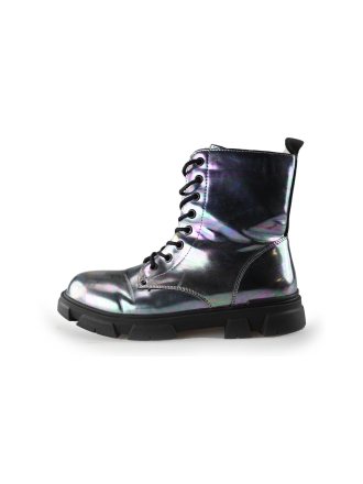 Bullboxer Schnürstiefel Silber 232246