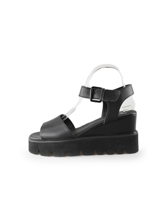 SPM Keilschuhe Schwarz 232302