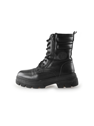 Tom Tailor Schnürstiefel Schwarz 232320