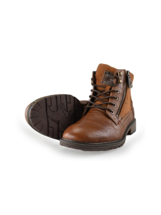 Mustang Schnürstiefel Braun 232325