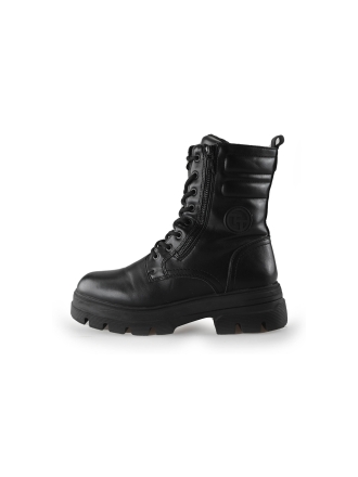 Tom Tailor Schnürstiefel Schwarz 232327