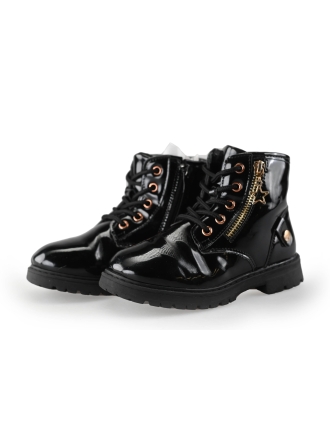 Zorina Schnürstiefel Schwarz 232366