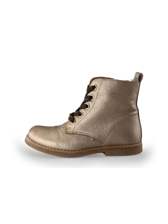 Keq Schnürstiefel Gold 232623