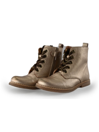 Keq Schnürstiefel Gold 232623