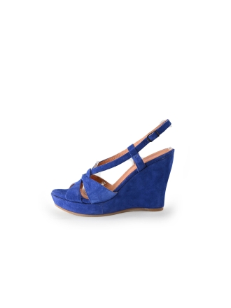 Mano Keilschuhe Blau 232664
