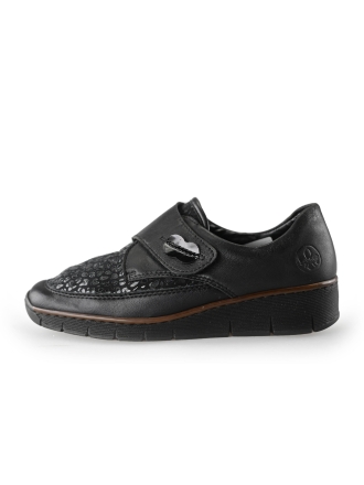 Rieker Slip-ons Schwarz 232840