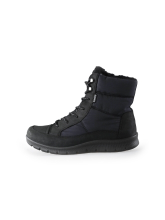 Ecco Schnürstiefel Schwarz 233063