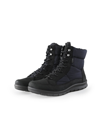Ecco Schnürstiefel Schwarz 233063