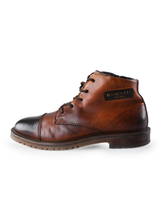 Bugatti Schnürstiefel Braun 233242