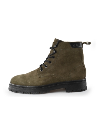 s. Oliver Schnürstiefel Grün 233385
