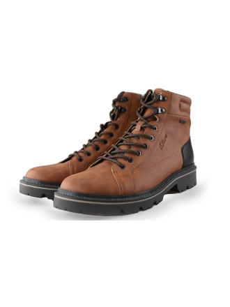 s. Oliver Schnürstiefel Braun 233390