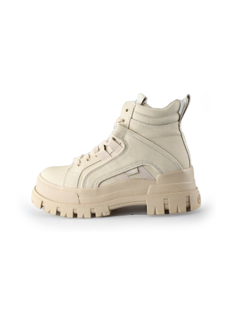 Buffalo Schnürstiefel Beige 233420