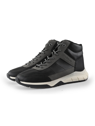 s. Oliver Hohe Sneaker Schwarz 233439