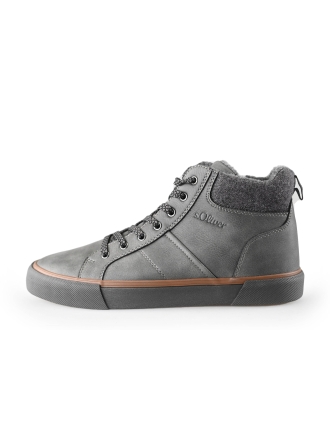 s. Oliver Schnürstiefel Grau 233444