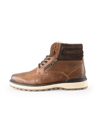 s. Oliver Schnürstiefel Braun 233454