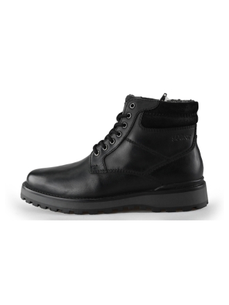 s. Oliver Schnürstiefel Schwarz 233491