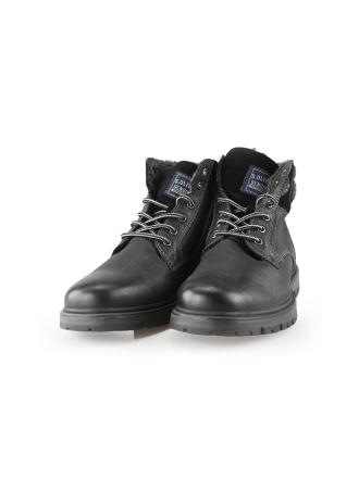 s. Oliver Schnürstiefel Schwarz 233497