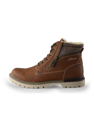 s. Oliver Schnürstiefel Braun 233535